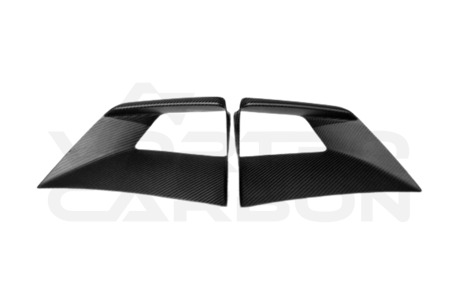 Carbon Fiber Hood Vent Overlays - Lamborghini Huracan STO (2021-2024)