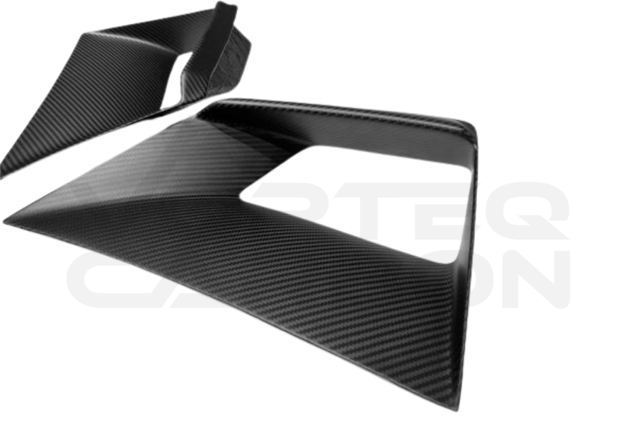 Carbon Fiber Hood Vent Overlays - Lamborghini Huracan STO (2021-2024)