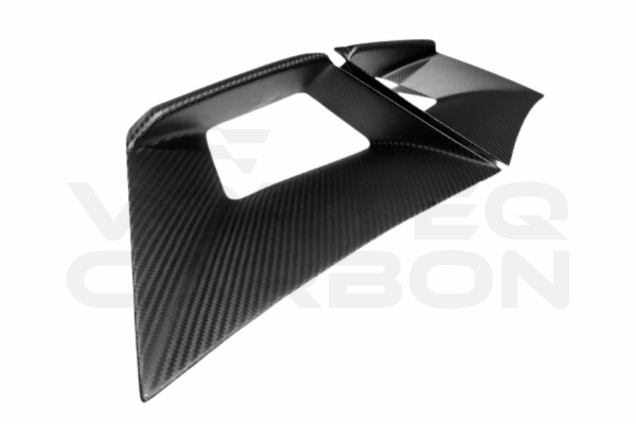 Carbon Fiber Hood Vent Overlays - Lamborghini Huracan STO (2021-2024)