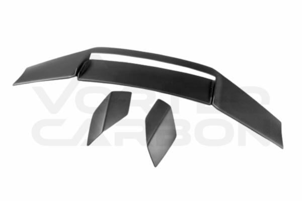 Carbon Fiber Trunk Spoiler Wing Plate Kit - Lamborghini Huracan STO (2021-2024)