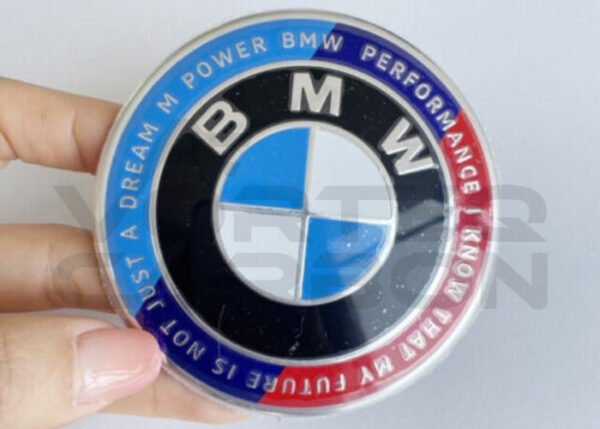2202DH BMW 50th Anniversary Emblem Replacement (V2) (74mm) (1999–2018)