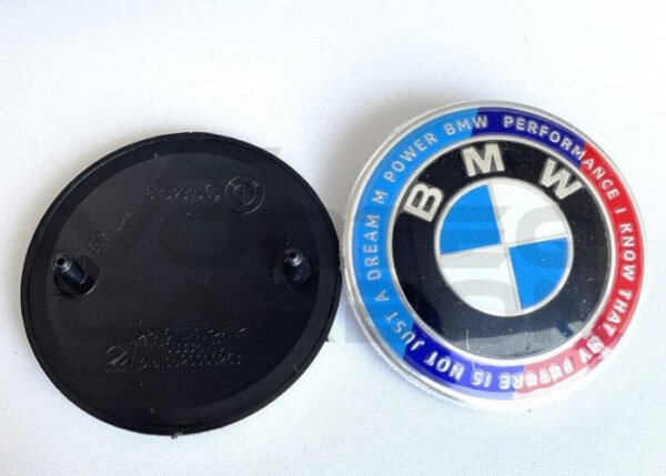 2202DH BMW 50th Anniversary Emblem Replacement (V2) (74mm) (1999–2018)