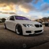 Gloss Black Front Kidney Grilles (Dual Slat) - BMW E92 E93