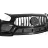 Partial Carbon Fiber I Style Front Bumper w/ Grilles - Mercedes Benz AMG GT/GTS (2015-2016)