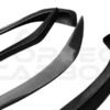 Carbon Fiber R Style Front Bumper Canards - Mercedes Benz W117 CLA Sport / CLA45 AMG (2013-2016)