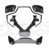 Carbon Fiber Rear Engine Hood w/ Glass - Ferrari 488 Spyder (2015-2020)