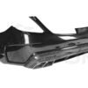 Partial Carbon Fiber Mansory Style Rear Bumper w/ Exhaust Tips - Mercedes Benz W222 Sedan (2017-2020)