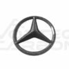 Carbon Fiber Grill Logo Cover - Mercedes Benz W205 C63/S AMG Coupe (2015-2018)