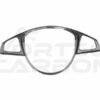 Carbon Fiber Interior Steering Wheel Trim - Mercedes Benz W205 C63 AMG (2015-2021)