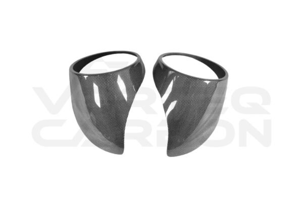 Carbon Fiber Tail Light Covers - Ferrari 488 GTB & Spyder (2015-2020)