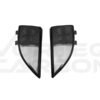 Carbon Fiber Rear Bumper License Plate Surround  - Mercedes Benz C217 S63/S65 AMG Coupe (2014-2017)