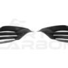 Carbon Fiber M Style Front Bumper Vent Trims - Mercedes Benz S63 W222 Sedan (2017-2020)