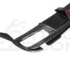 Carbon Fiber Rear Diffuser w/ LED & Rear Canards - Mercedes Benz W205 C63/S AMG Sedan (2015-2021)