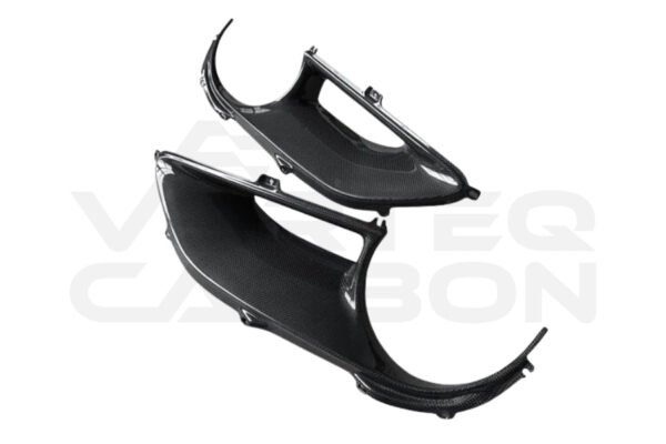 Carbon Fiber Taillight Vent Covers - Ferrari 488 GTB/Spyder (2015-2020)