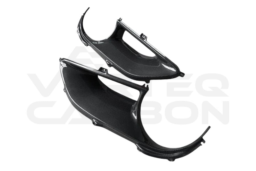 Carbon Fiber Taillight Vent Covers - Ferrari 488 GTB/Spyder (2015-2020)