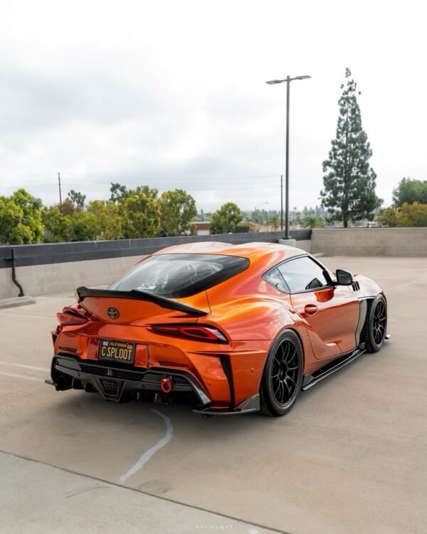 Carbon Fiber Trunk Spoiler PSM High Kick Style Toyota Supra A90 | A91 (2020+)