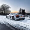 Carbon Fiber V Style Rear Diffuser - Audi R8 (2016–2023)