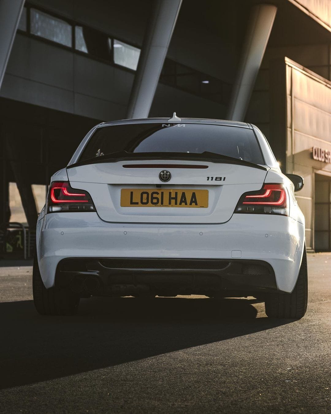 Carbon Fiber Trunk Spoiler PSM High Kick Style - BMW E82 1M (2008–2013)