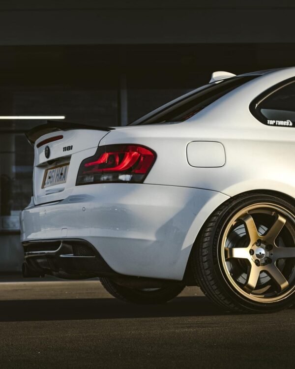Carbon Fiber Trunk Spoiler PSM High Kick Style - BMW E82 1M (2008–2013)