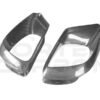 Carbon Fiber B Style Front Bumper Vent Trims - Mercedes Benz S63 W222 Sedan (2017-2020)