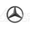 Carbon Fiber Grill Logo Cover - Mercedes Benz W205 C63/S AMG Coupe (2015-2018)