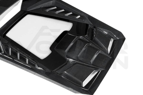 Carbon Fiber Technica Style Rear Engine Hood - Lamborghini Huracan LP610 / LP580 / EVO Coupe (2015-2025)