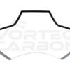 Carbon Fiber Rear Engine Hood w/ Glass - Ferrari 488 Spyder (2015-2020)