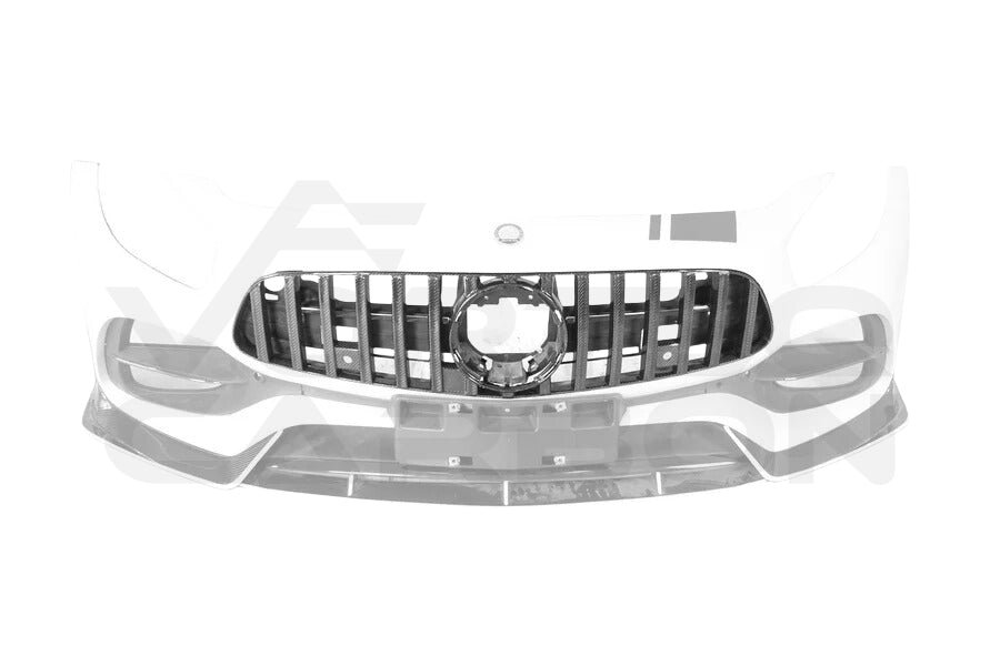 Carbon Fiber Front Bumper Grill - Mercedes Benz AMG GT/GTS/GTC (2017-2021)