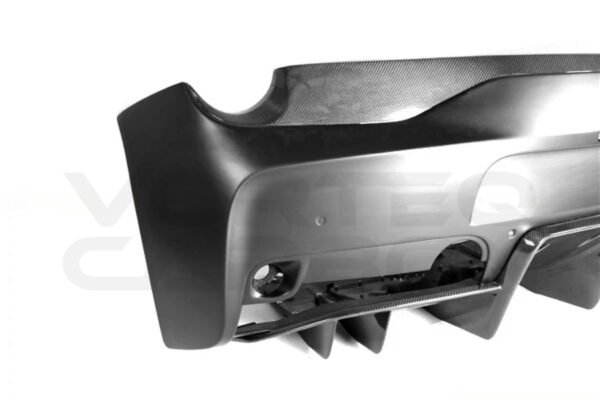Ferrari 458 Speciale Rear Bumper with Diffuser & Lights (2013-2015)