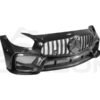 Partial Carbon Fiber I Style Front Bumper w/ Grilles - Mercedes Benz AMG GT/GTS (2015-2016)