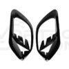 Carbon Fiber B Style Front Bumper Vents - Mercedes Benz AMG GT63/S 4 Door Coupe X290 (2019-2024)