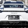 Carbon Fiber BKSS Style Rear Diffuser - Porsche 718 Cayman/Boxster (2016-2023)