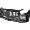 Partial Carbon Fiber I Style Front Bumper w/ Grilles - Mercedes Benz AMG GT/GTS (2015-2016)