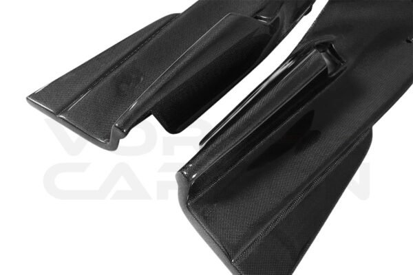 Carbon Fiber Interior Door Panel Trim - Ferrari 488 GTB & Spyder (2015-2020)