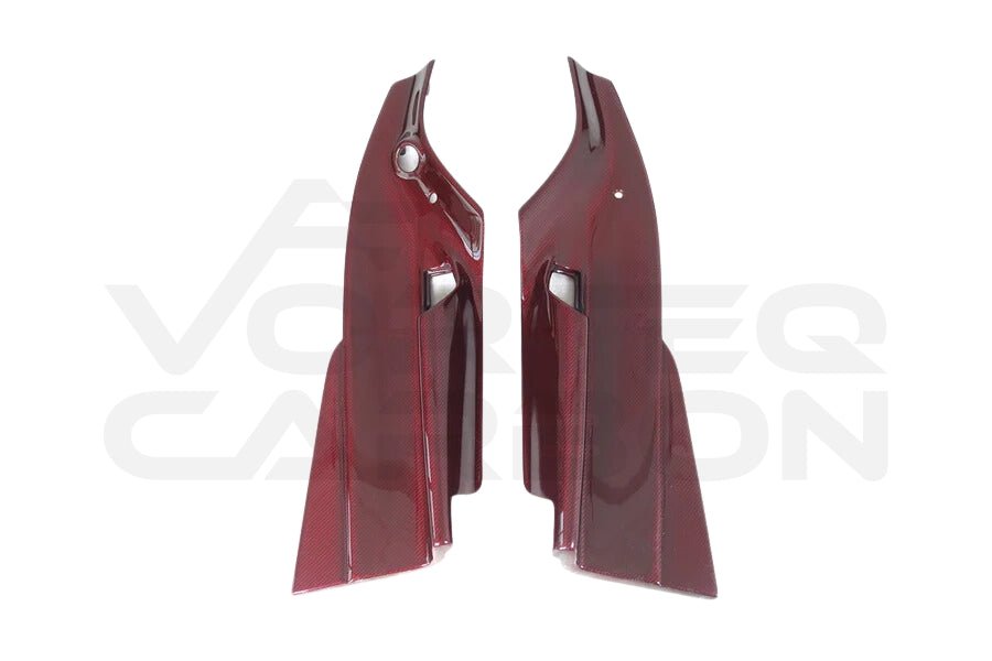 Carbon Fiber Interior Door Panel Trim - Ferrari 488 GTB & Spyder (2015-2020)