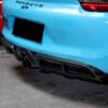 Carbon Fiber GT4 Style Rear Diffuser - Porsche 981 Cayman/Boxster (2012-2016)