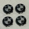BMW Black & White Carbon Fiber Emblem Replacement Set (7 Piece) (2019+)