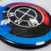 BBCV - Carbon Fiber BMW 50th Anniversary Steering Wheel Emblem
