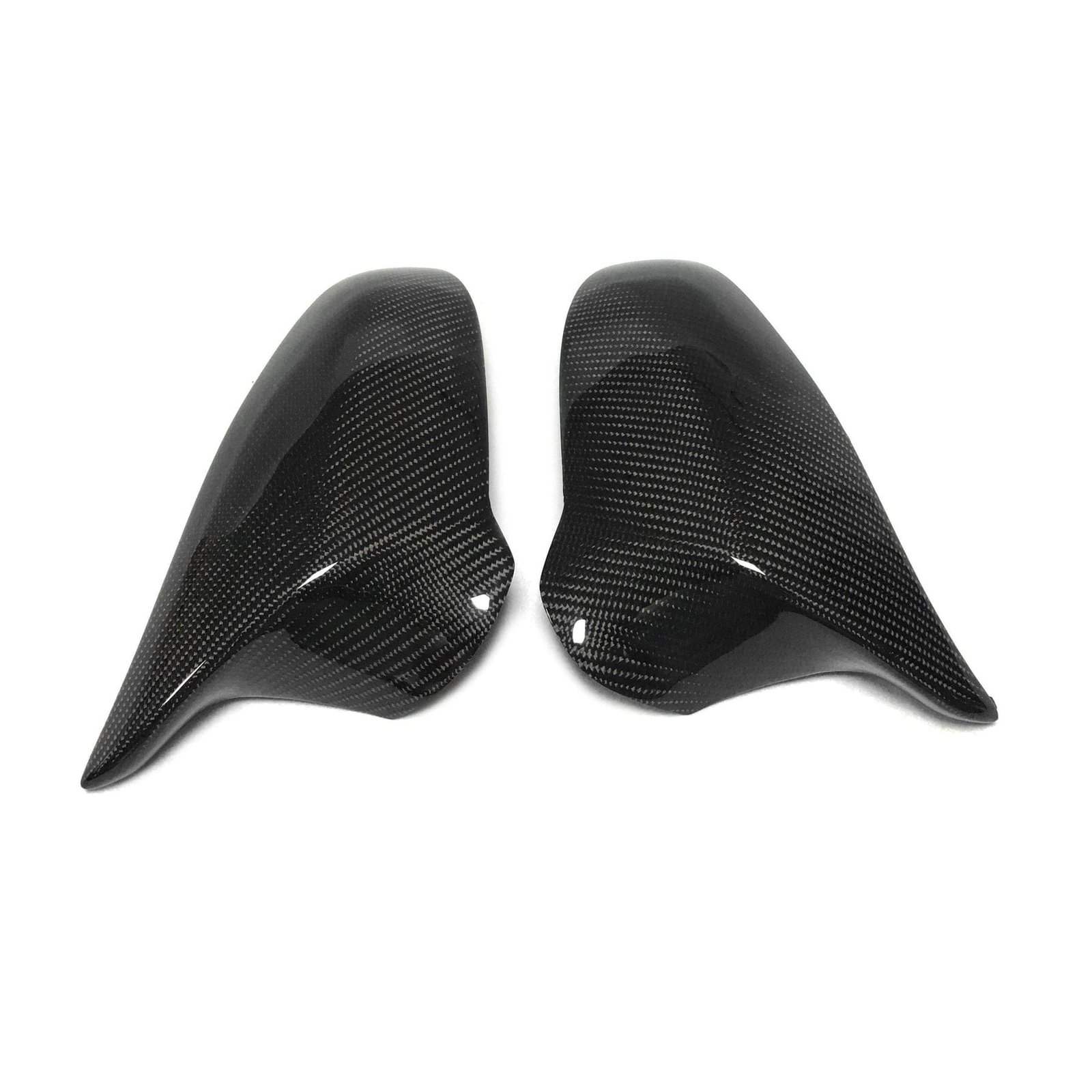 Carbon Fiber M Style Mirror Cap Replacements - BMW F80 M3 / F82 F83 M4 / F87 M2C (2015–2020)