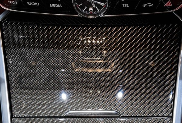 Carbon Fiber Center Console Trim Replacement - Mercedes G Wagon G550 G63 AMG (W464 G-Class) (2019+)