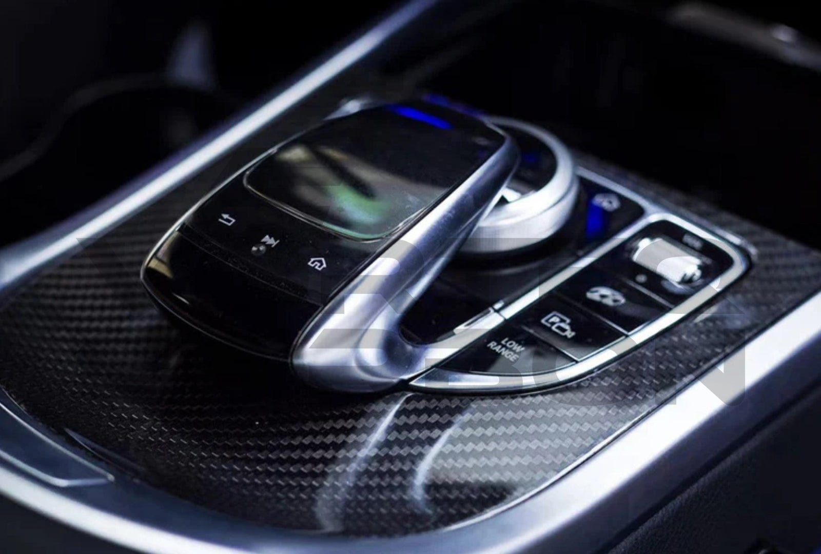 Carbon Fiber Center Console Trim Replacement - Mercedes G Wagon G550 G63 AMG (W464 G-Class) (2019+)