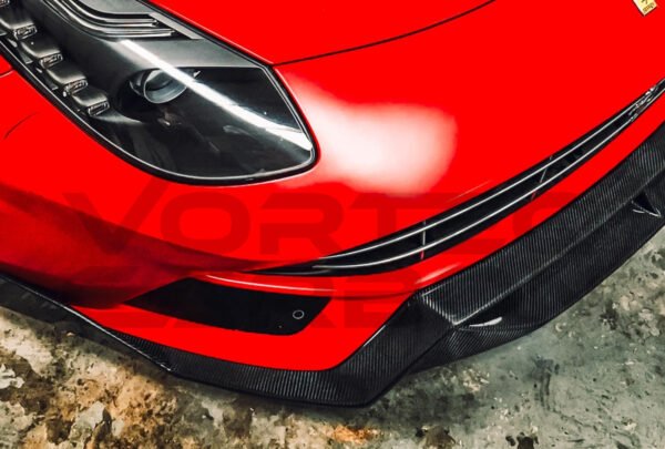 Carbon Fiber D Style Front Lip - Ferrari F12 Berlinetta (2012-2017)