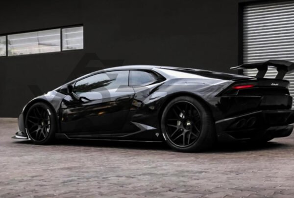 Carbon Fiber D Style Side Skirts - Lamborghini Huracan LP580 LP610 (2015-2019)