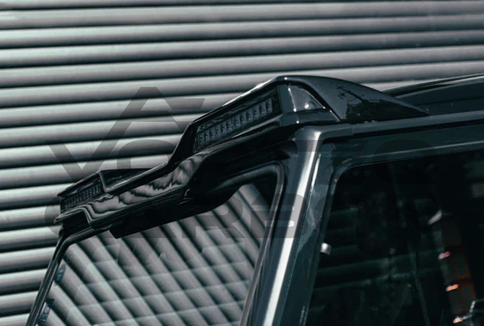 Carbon Fiber Front Roof Spoiler LED (V1) - Mercedes W463 G Class Wagon (2006-2018)