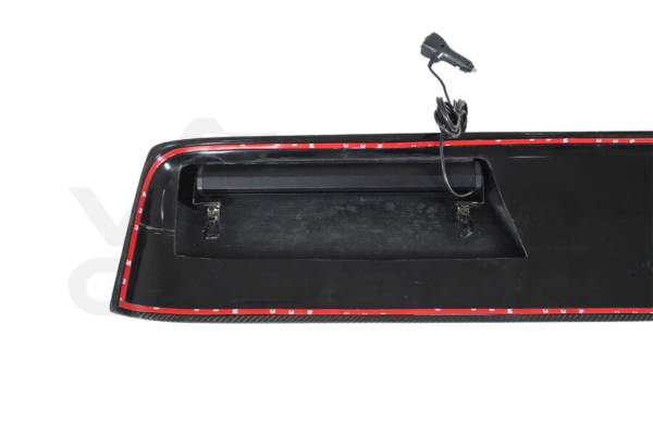 Carbon Fiber Front Roof Spoiler With LED Lights (V1) - Mercedes G Wagon G550 G63 AMG (W464 G-Class) (2019+)