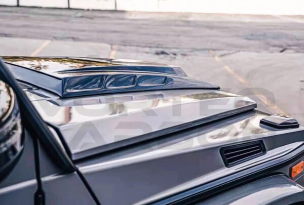 Carbon Fiber Hood Scoop (BRS Style) - Mercedes Benz W463 G Class Wagon (2002-2018)