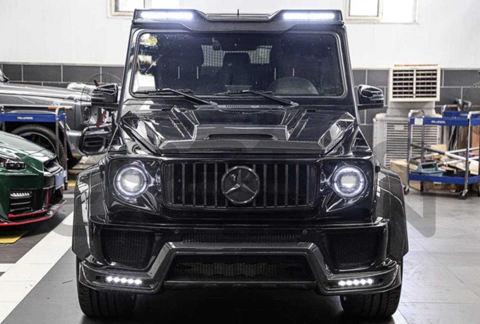 Carbon Fiber IMP Performance Hood -  Mercedes Benz W463 G Wagon G Class (2006-2018)