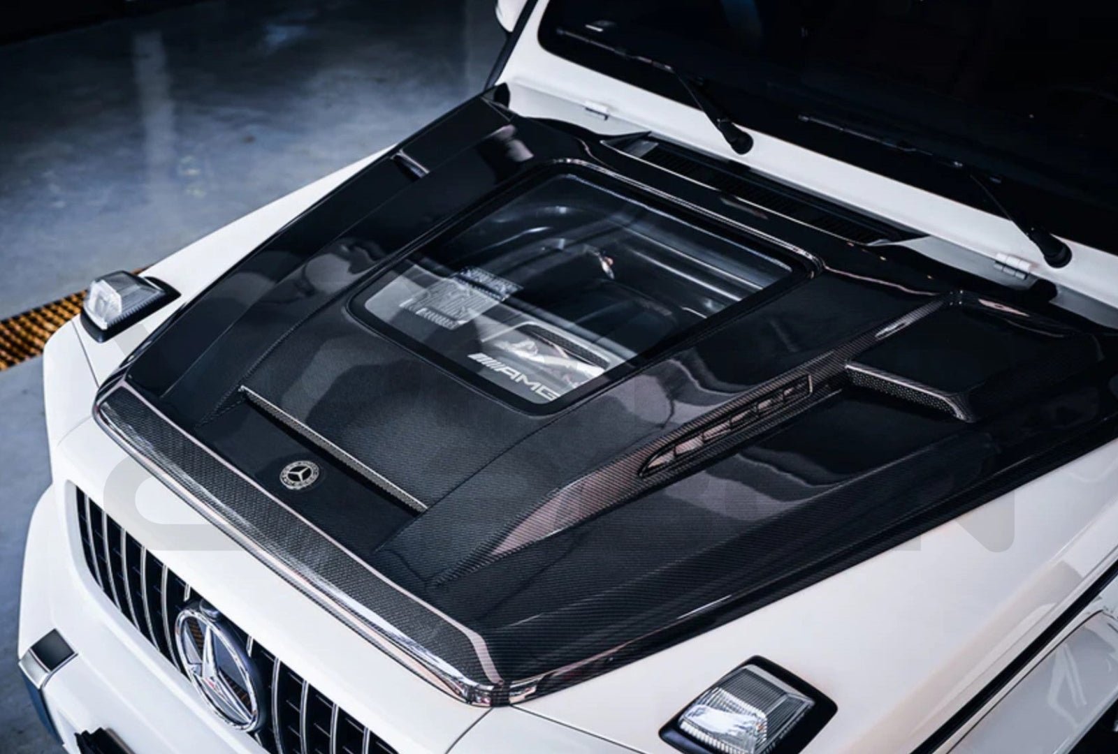 Carbon Fiber IMP Style Hood - Mercedes G Wagon G550 G63 AMG (W464 G-Class) (2019+)