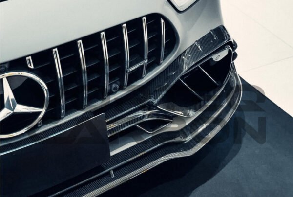 Carbon Fiber I Style Front Bumper Lip Splitter - Mercedes Benz AMG GT50 GT53 GT43 4 Door Coupe X290 (2019-2024)