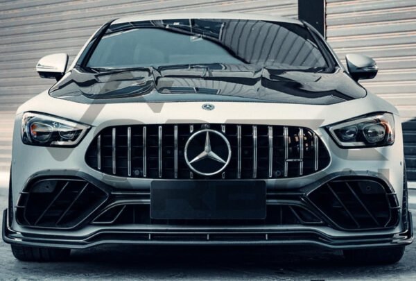 Carbon Fiber I Style Front Bumper Lip Splitter - Mercedes Benz AMG GT50 GT53 GT43 4 Door Coupe X290 (2019-2024)